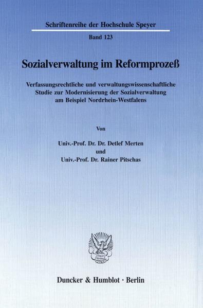 Sozialverwaltung im Reformprozeß.