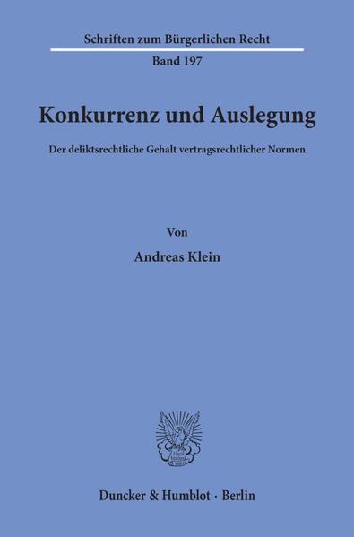 Konkurrenz und Auslegung.