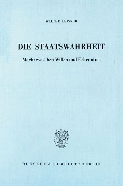 Die Staatswahrheit.
