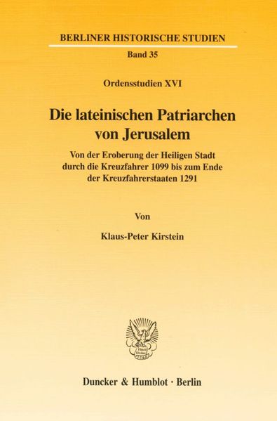 Die lateinischen Patriarchen von Jerusalem.