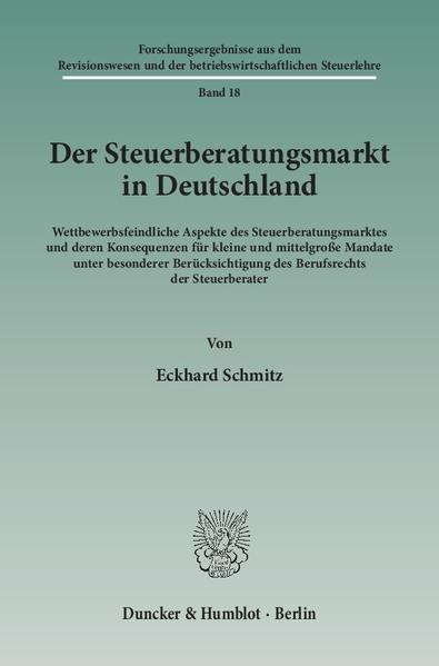 Der Steuerberatungsmarkt in Deutschland.