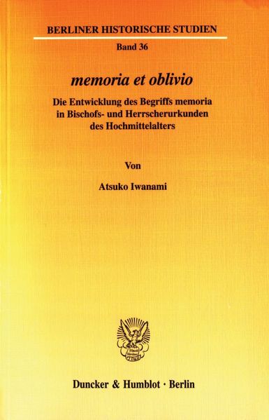 memoria et oblivio.