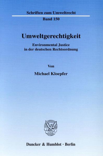 Umweltgerechtigkeit.