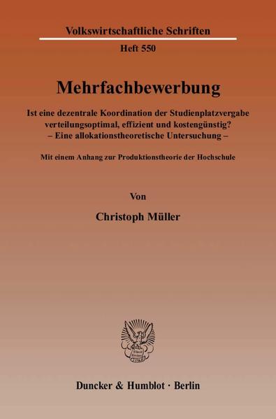 Mehrfachbewerbung.
