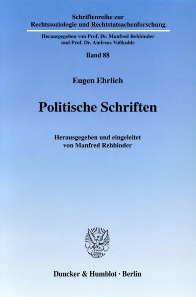 Politische Schriften.
