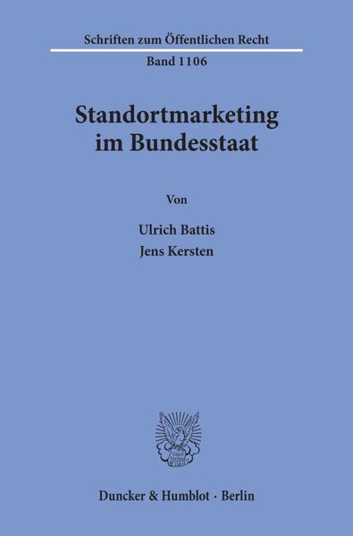Standortmarketing im Bundesstaat.