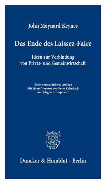 Das Ende des Laissez-Faire.