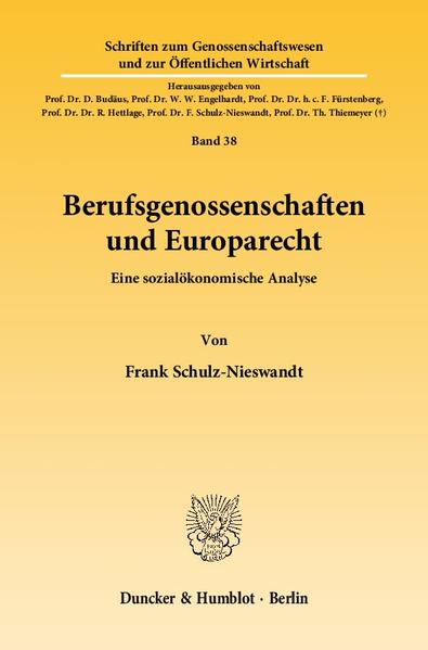 Berufsgenossenschaften und Europarecht.