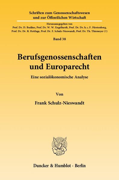 Berufsgenossenschaften und Europarecht.