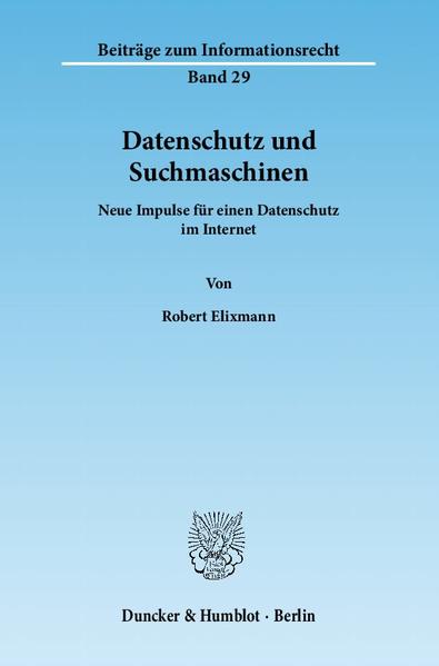 Datenschutz und Suchmaschinen.