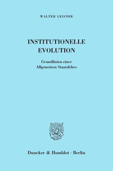 Institutionelle Evolution.