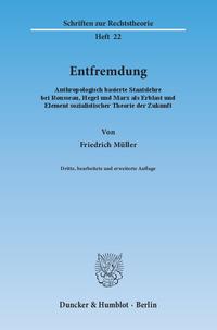 Entfremdung.