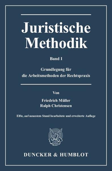 Juristische Methodik.