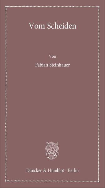 Vom Scheiden.