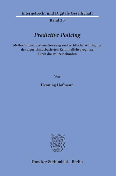 Predictive Policing.