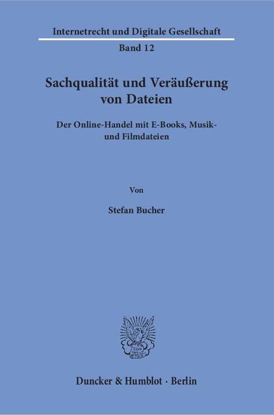 Sachqualität und Veräußerung von Dateien.