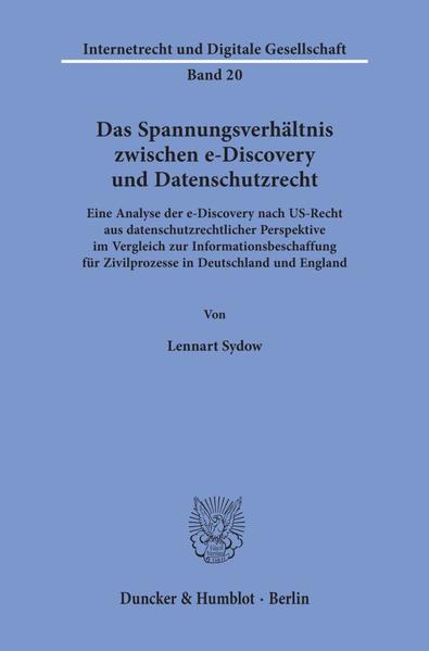 Das Spannungsverhältnis zwischen e-Discovery und Datenschutzrecht.