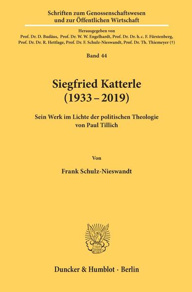 Siegfried Katterle (1933–2019).