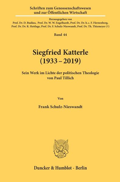 Siegfried Katterle (1933–2019).