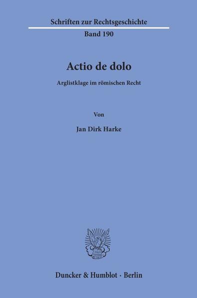 Actio de dolo.