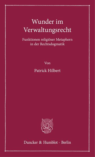 Wunder im Verwaltungsrecht