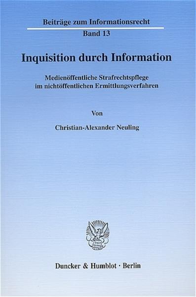 Inquisition durch Information.