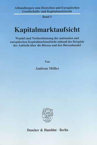 Kapitalmarktaufsicht.