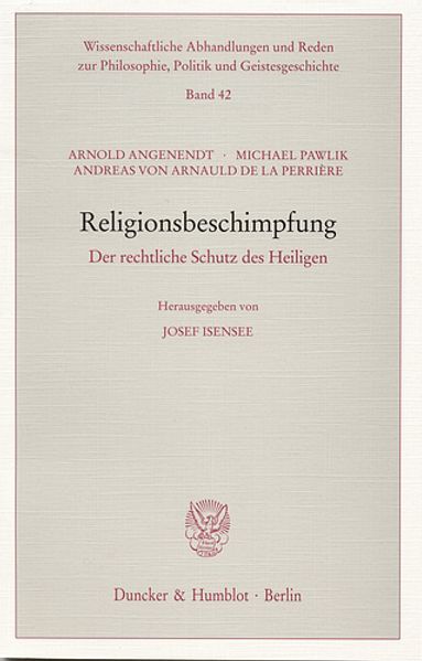 Religionsbeschimpfung.