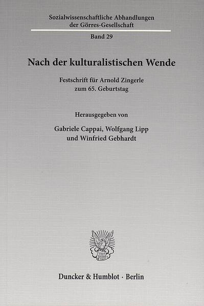 Nach der kulturalistischen Wende.