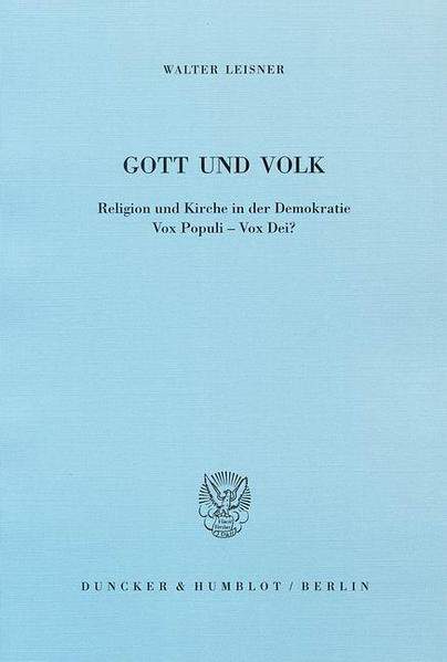 Gott und Volk.