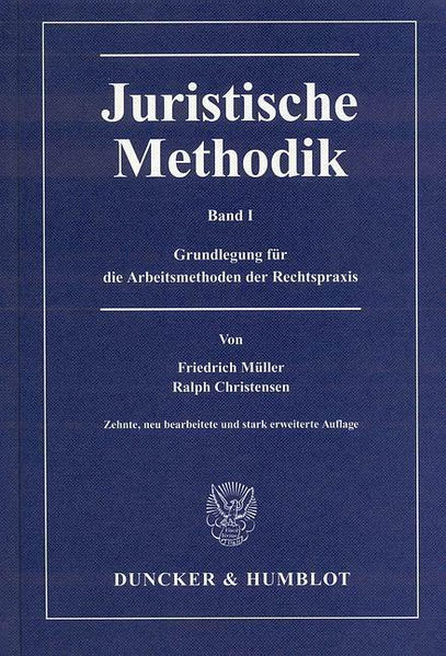 Juristische Methodik.