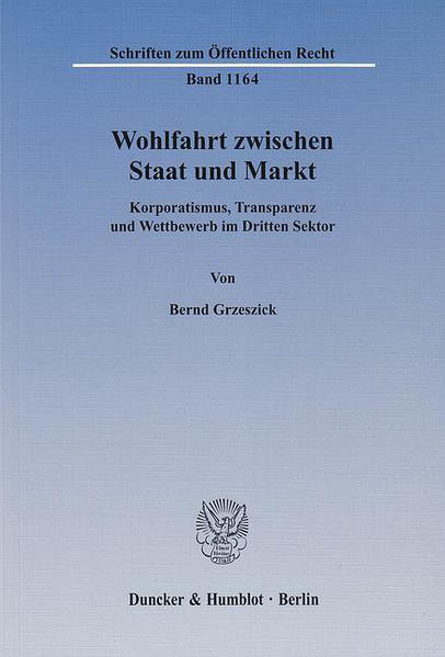 Wohlfahrt zwischen Staat und Markt.