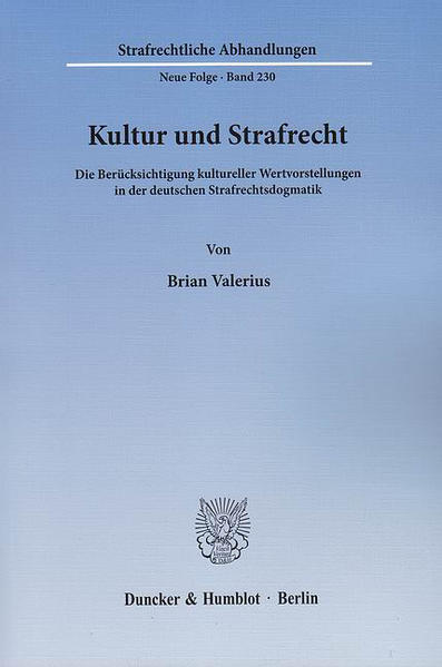 Kultur und Strafrecht.