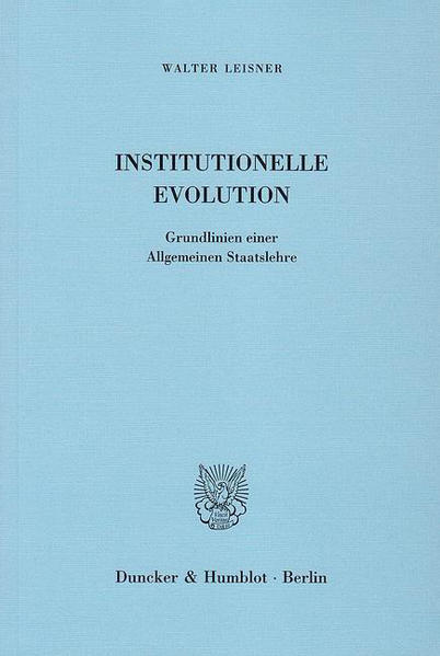 Institutionelle Evolution.