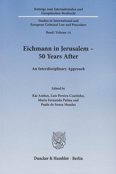Eichmann in Jerusalem - 50 Years After.