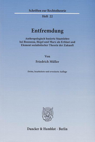 Entfremdung.