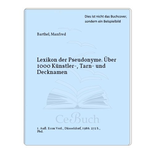 Lexikon der Pseudonyme