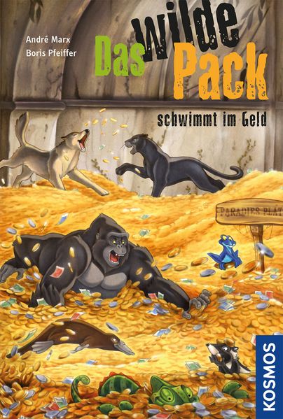 Das Wilde Pack, 12, schwimmt im Geld