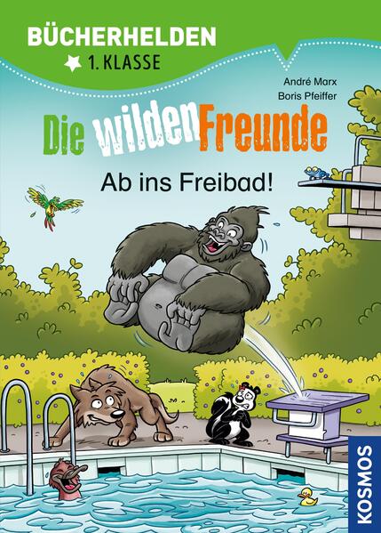 Die wilden Freunde, Bücherhelden 2. Klasse, Ab ins Freibad!