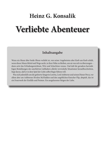 Verliebte Abenteuer