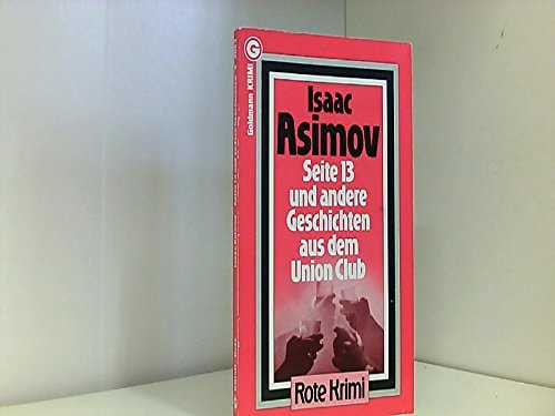 Seite 13 und andere Geschichten aus dem Union Club