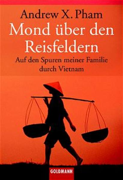 Mond über den Reisfeldern