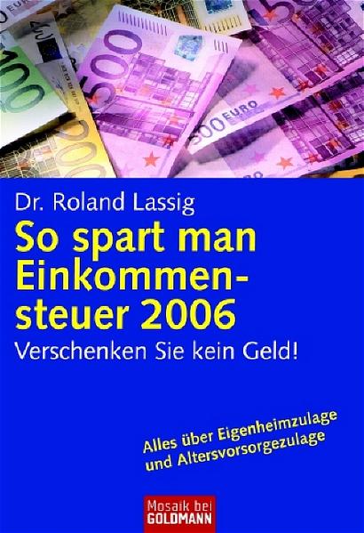 So spart man Einkommenssteuer 2006