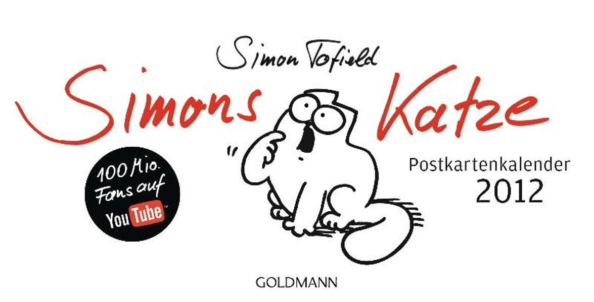 Simons Katze - Postkartenkalender 2012