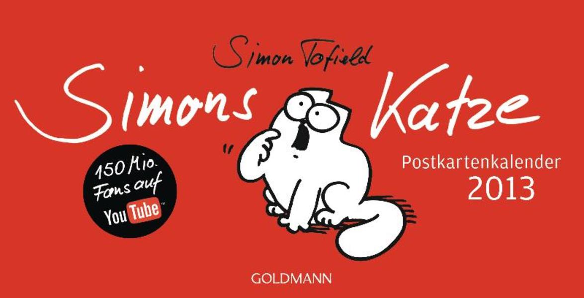 Simons Katze - Postkartenkalender 2013