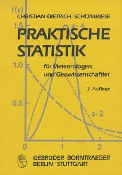 Praktische Statistik für Meteorologen und Geowissenschaftler