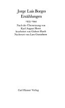 Gesammelte Werke in 9 Bänden Band 3/I: Erzählungen 1935-1944