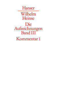 Die Aufzeichnungen. Frankfurter Nachlass