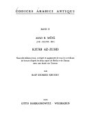 Kitab az-Zuhd