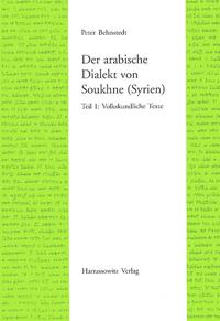 Der arabische Dialekt von Soukhne (Syrien)
